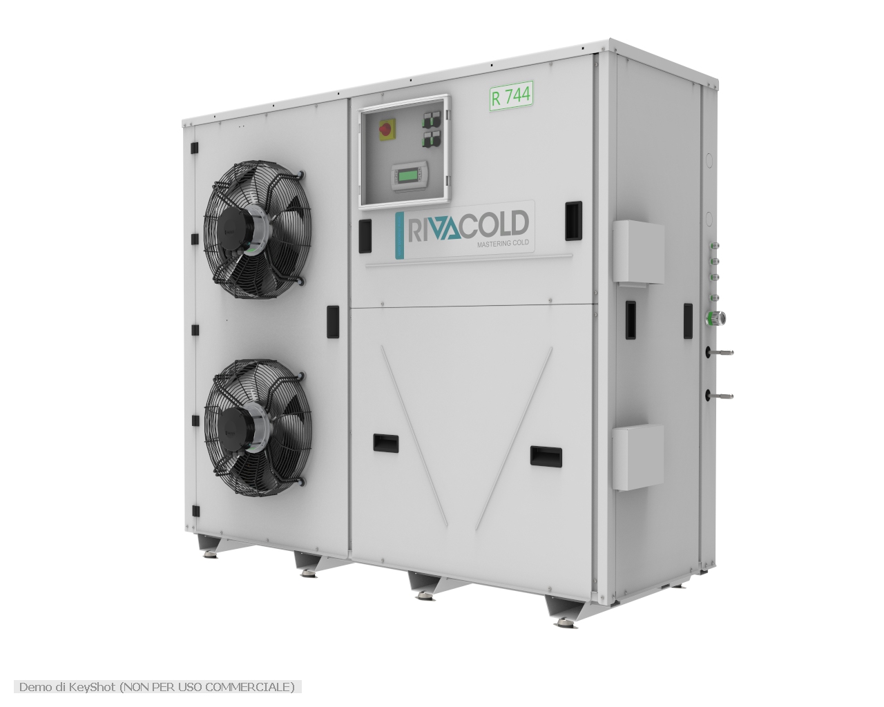 MH2X - CO2 transcritical mini packs systems